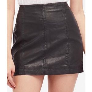 Free people modern femme mini skirt